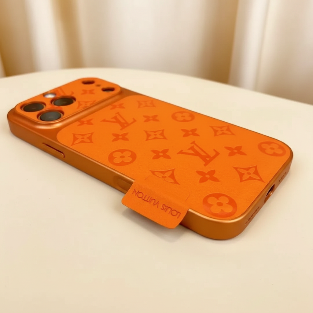 Black Louis Vuitton iPhone 17 Pro Max Case – Top View | LV shadow monogram, luxury designer cover, Elitesmark | Elitesmark