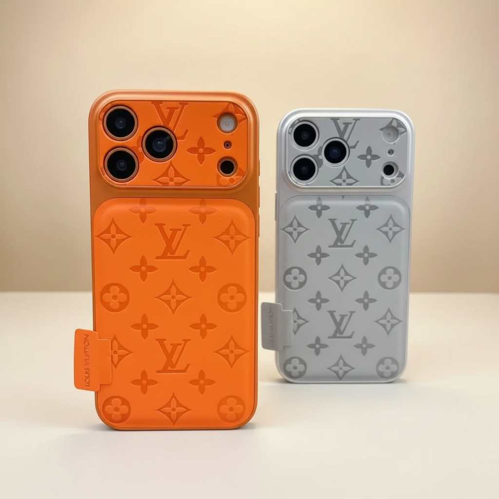 Black LV Monogram Shadow iPhone Case – Close-Up | dark LV pattern texture, premium luxury phone accessory, Elitesmark | Elitesmark