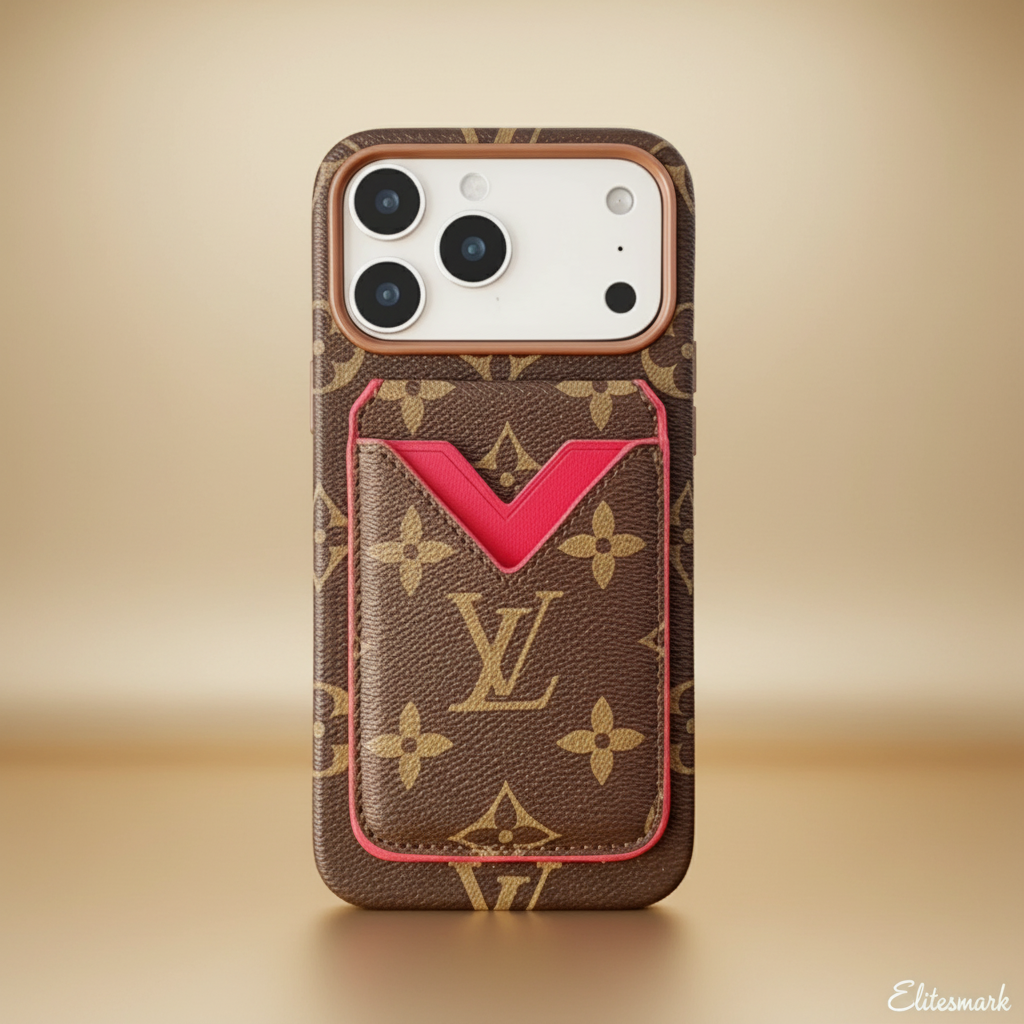Beige Gucci GG Canvas iPhone Case – Hardware Detail | gold hardware, classic Gucci monogram, premium designer cover | Elitesmark