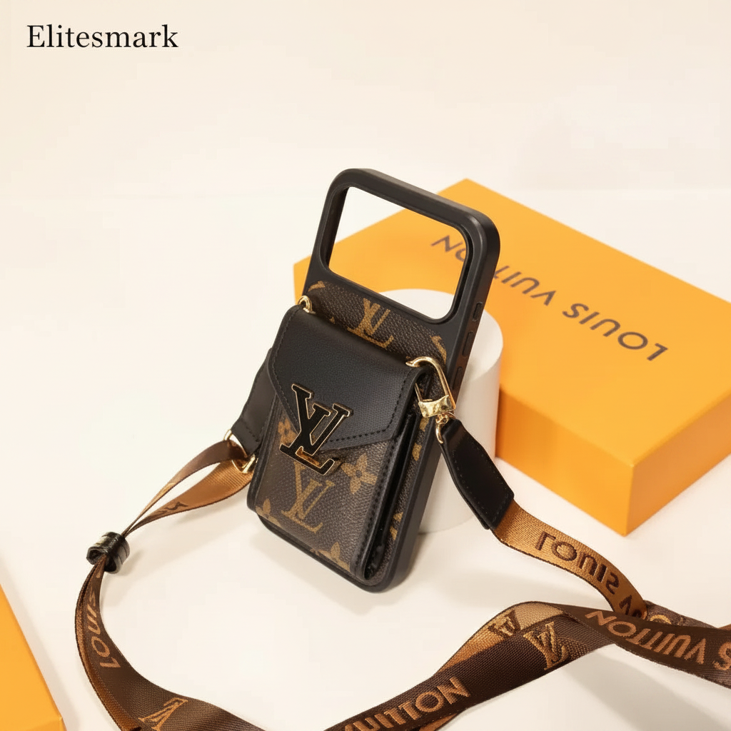Black LV Monogram iPhone Case – Camera Cutout | precise cutouts, luxury Louis Vuitton phone case, Elitesmark | Elitesmark