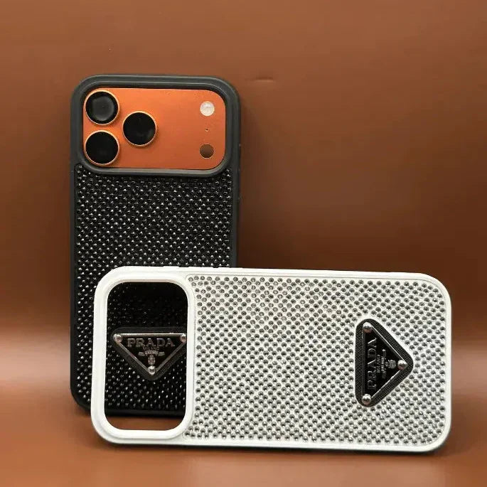Haute Crystal Embellished Phone Case For iPhone 12-17