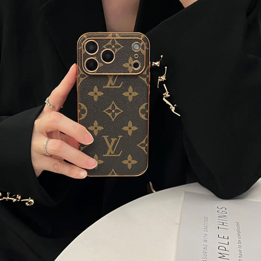 Louis Vuitton LV brown  iPhone case - Elitesmark